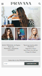 Mobile Screenshot of pravana.com
